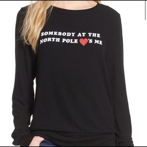 NWT Wildfox “Northpole Loves Me” Sweater